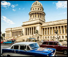 Capitolio Building in Havana, Cuba