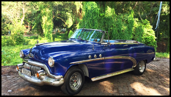Explore Classic Cars: Dark Blue