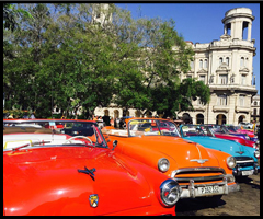 Cars in Old Havana, Cuba